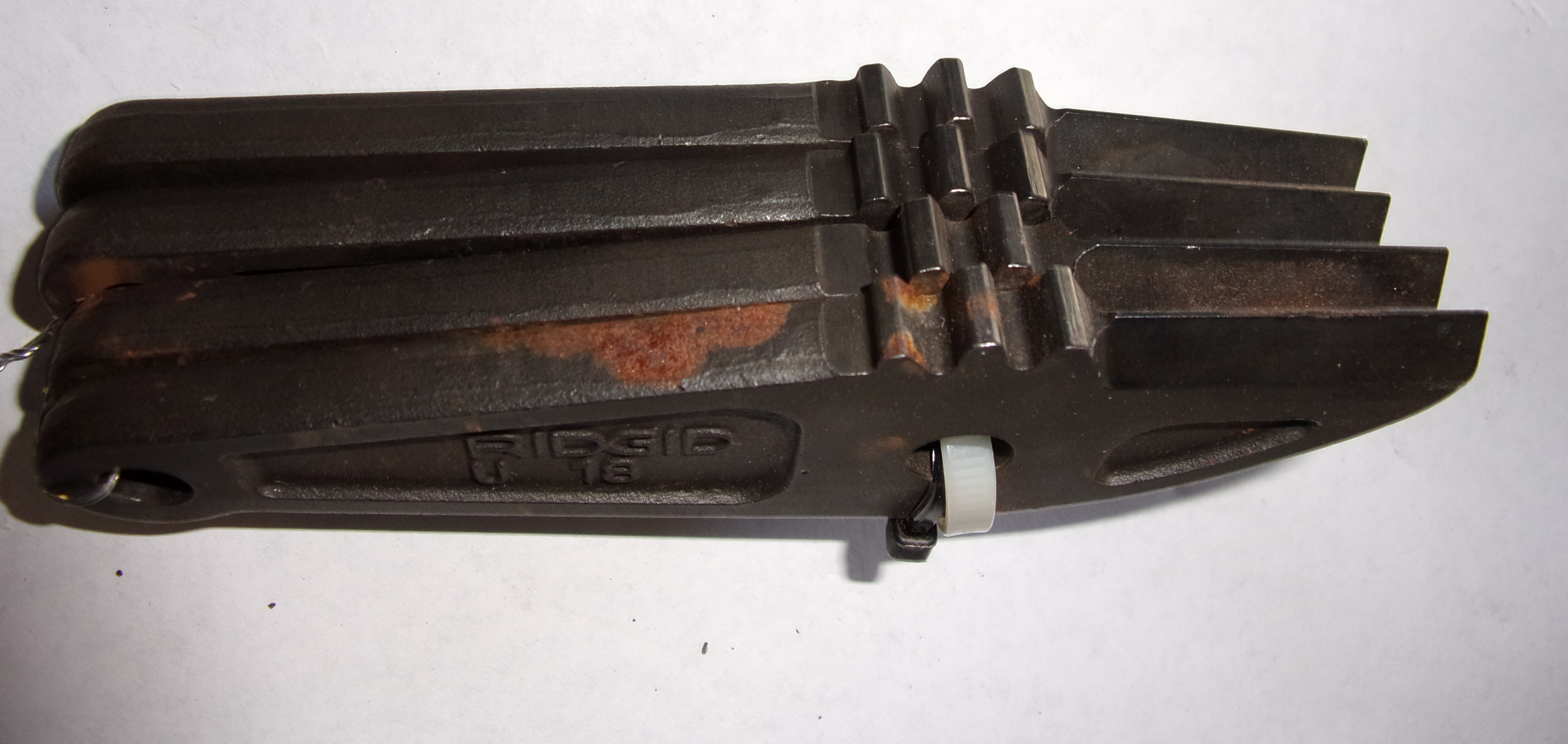 (2) Sets Of Ridgid Replacement Jaws for 18” Bolt Cutter