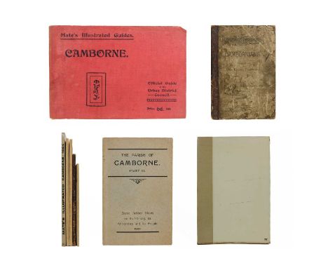 (Camborne) Five scarce works. J. Sims Carah. 'The Parish of Camborne. Some Note on its History, its Antiquities and its Peopl