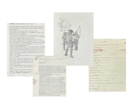 Ruth Manning-Sanders (1886–1988) A vast collection of folk stories and fairy tales in typescript.  A very large collection co