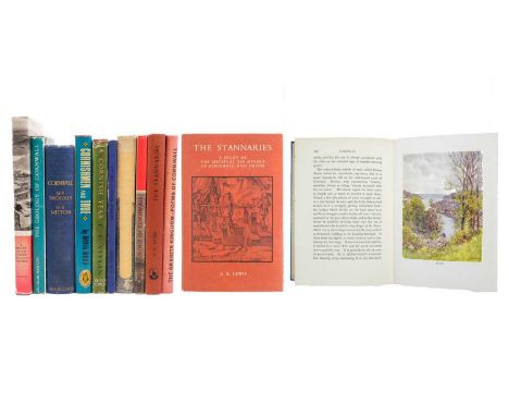 Ten diverse works about Cornwall. G. R. LEWIS. 'The Stannaries: A Stuy of the Medieval Tin Miners of Cornwall and Devon,' rep