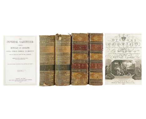 The Imperial Gazetteer and the History of England Four volumes. W. G. Blackie. 'The Imperial Gazetter,' two vols, full diced 