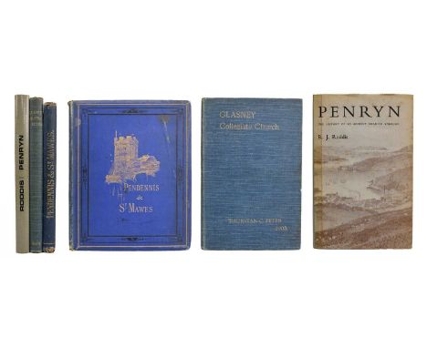 (Falmouth and Penryn) Three works. S. Pasfield Oliver. 'Pendennis &amp; St. Mawes: An Historical Sketch of Two Cornish Castle