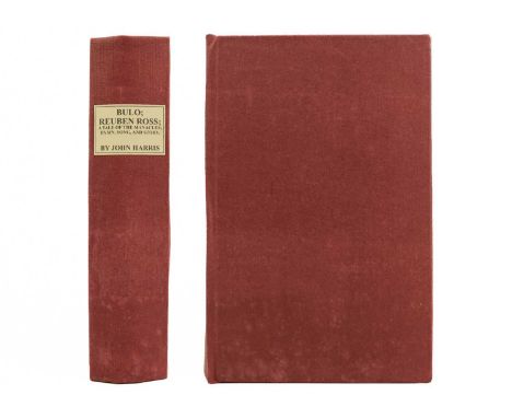 J Harris 'Bulo; Reubon Ross, A Tale of the Manacles; Hymn, Song and Story' first edition, rebound, 1871.