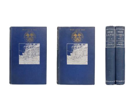 SVERDRUP, Otto 'New Land. Four Years in the Arctic Regions,' Two volumes, first English edition, original blue cloth with sil