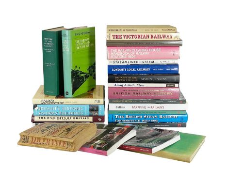 Railway interest. Twenty three works. A. J. Mullay. 'Streamlined Steam. Britain's 1930s Luxury Expresses,' 2002; Alan A. Jack