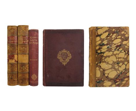 KANE, Elisha Kent 'Arctic Explorations: The Second Grinnell Expedition in search of Sir John Franklin,' Two volumes, first ed