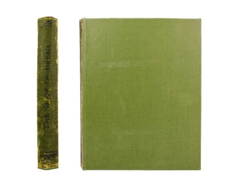 SIMMONS, O 'Book of Bread' 1903, First Edition, Turnbull and Spears, Edinburgh, Maclaren &amp; Sons, London.