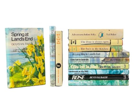 Denys Val Baker. Eleven first editions, one signed omnibus. 'Summer at the Mill', 'Rose', 'Upstream at the Mill', 'A View fro