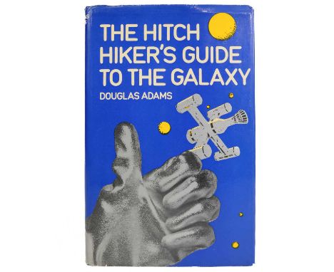 ADAMS, Douglas. 'The Hitch Hikers Guide to The Galaxy,' 1980, Book Club Associates, not price clipped (1)This is a vg copy wi