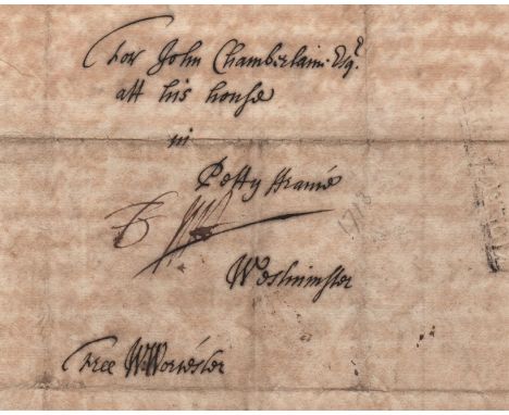 LLOYD WILLIAM: (1627-1717) English Divine, Bishop of Worcester 1699-1717. A staunch supporter of the Glorious Revolution and 