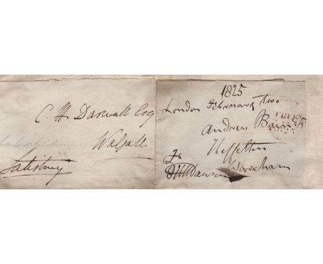 HISTORICAL: Selection of 41 individually signed Free Front envelope panels by various 19th century British politicians, nobil