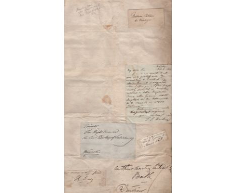 WATT JAMES: (1736-1819) Scottish Inventor and Mechanical Engineer. Ink signature ('James Watt') and four additional words in 