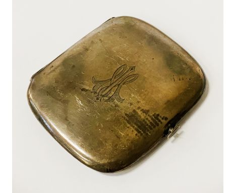 H/M SILVER CIGARETTE CASE 87.1 GRAMS APPROX 
