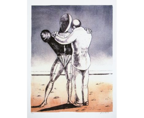 Giorgio De Chirico (after) 'The Prodigal Son' offset lithograph in colors, signed bottom right, pencil 'G. De Chirico', numbe