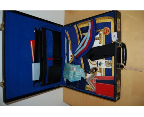 Masonic regalia from the late R. Steadman, Saint Margarets Lodge no: 5816 including a stewards jewel Masonic trust for girls 