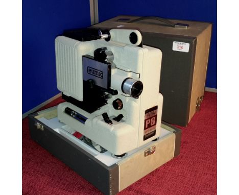 Eumig P8 automatic projector in its original fitted case 