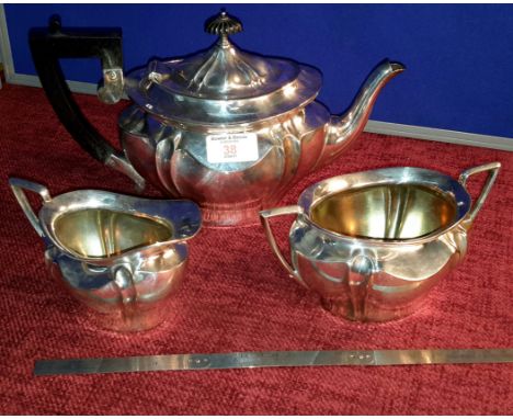 EP 3 piece tea service