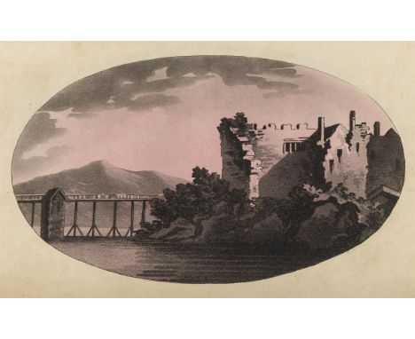 Britain.- Gilpin (William) Observations on the River Wye..., third edition, 17 hand-tinted aquatint plates, advertisement lea