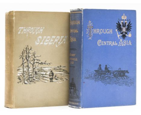 Lansdell (Henry) Through Central Asia, first edition, signed presentation copy from the author to Miss Edith ?Weston dated 19