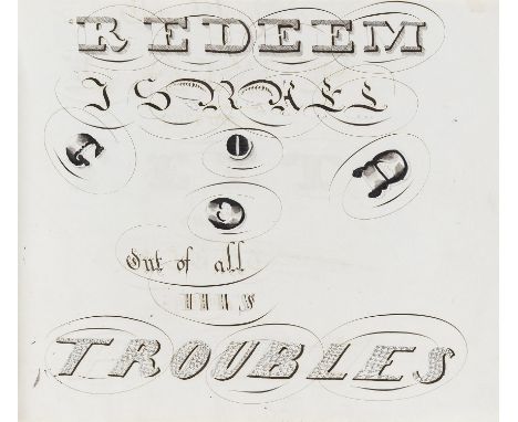 Specimens of handwriting.- Ingham (S., schoolboy) Specimens written by Mastr. S. Ingham at Mr. Rhodes's Academy, Armley, engr