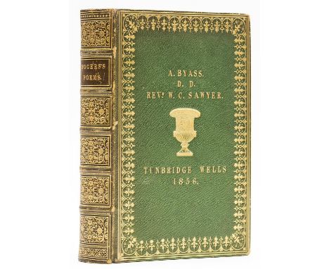 NO RESERVE Australia.- Binding.- Rogers (Samuel) Poems, engraved portrait frontispiece, illustrations, scattered faint spotti