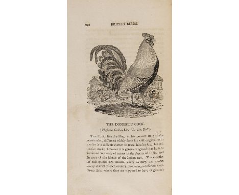 Birds.- Bewick (Thomas) A History of British Birds, 2 parts bound as 1 vol., one or two ink notes and pencil markings, Newcas