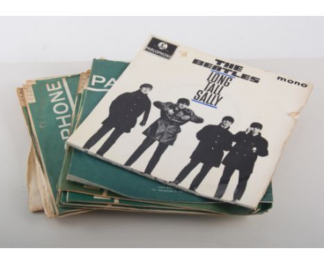 Collection of vinyl record singles and EPs, to include, The Beatles EP Long Tall Sally 1st mono pressing matrix 822-1N/823-1N