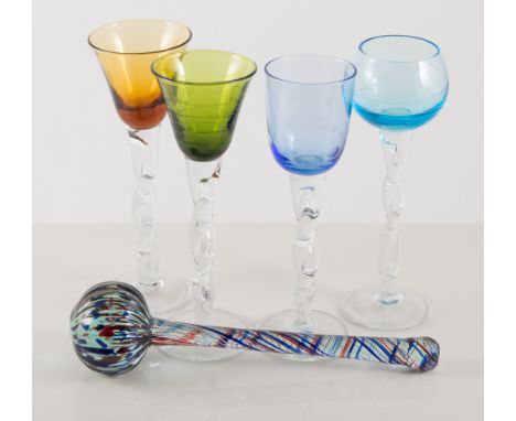 Glassware, including champagne flutes, glass bowls, etc.