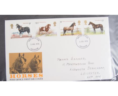 Collection of first day covers, all Great Britons, postcard sheets, etc., (large quantity).