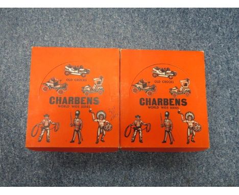 Charbens. 1950s onwards pair of World Wide Series trade boxes, generally excellent in good plus boxes, with Tank No. 35 (24) 