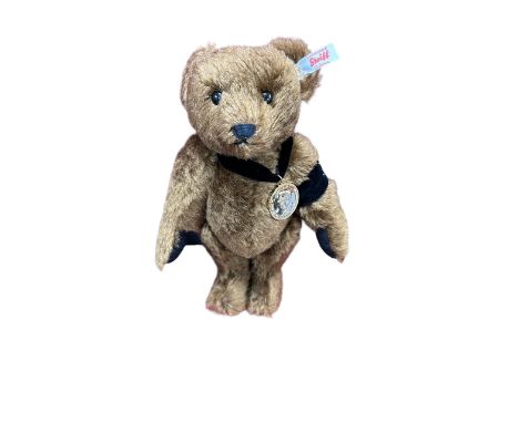 Steiff. Prince Phillip Memorial Bear No. 663192, exclusive to Danbury Mint, limited edition certificate 1184 in envelope, gen