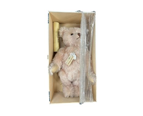 Steiff. Teddy Rose Replica 1927, white tag no. 407192, excellent in good plus box (cellophane applied to inner box), limited 
