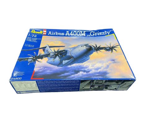 Model kits. Revell 1/72nd scale Military Aircraft unmade plastic kits, generally excellent in good plus boxes, with Airbus A4