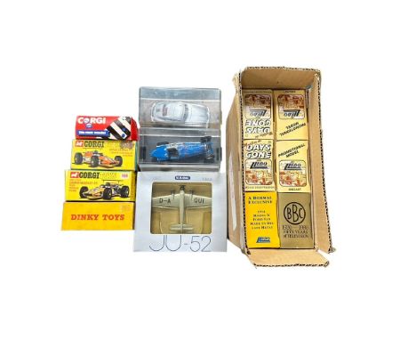 1950s onwards collection, generally excellent to good plus in good or better boxes, with Corgi Lotus-Climax F1 No. 158 and Co