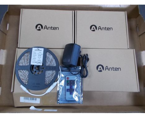 Anten. Dimmable LED lamp with RF Wireless remote control and 12V mains adaptor No. X000G41R05, excellent in excellent boxes (