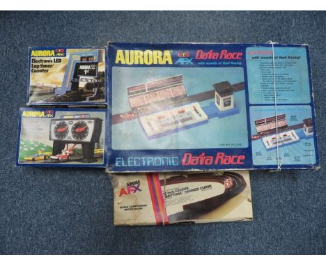 Aurora AFX. 1970s onwards 1/64th scale Electronic Data Race electronic sound accessory No. 1430, Automatic Lap Counter No. 94