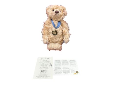 Steiff. 2008 Teddy cinnamon mohair, excellent in excellent box (teddy in opened white cloth bag), white ear tag 662621, only 