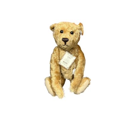 Steiff. British Collectors' 2002 replica 1908 Teddy Bear, white tag No. 660726, excellent in good plus box (some watermarks),