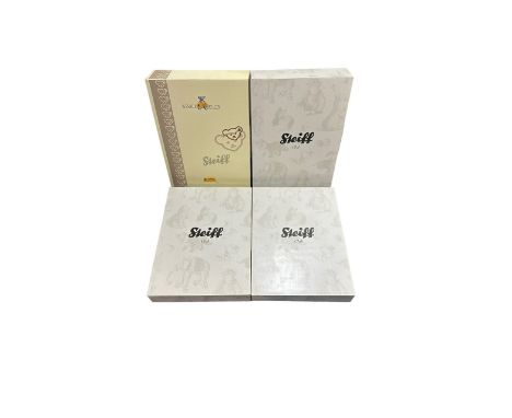 Steiff. Collectors Club annual gifts, generally excellent in excellent boxes, with Alpaca Teddy Bears H10cm (3) including 200