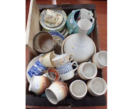 ROYAL DOULTON BUNNYKINS other nursery ware, a Royal Worcester pair of cup and saucers, one damaged, and other ceramics