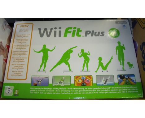 Wii Fit board in original box, Wii console,  large selection of Wii games including Lord Of The Rings, Mountain Sports, Mario