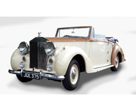 A 1951 Rolls-Royce Coupé 4566cc.Reg: JGE 375Chassis: WGC 26This vehicle was originally owned by The Scottish Co-Operative Who