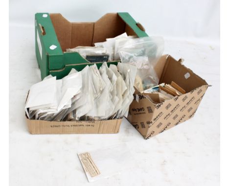 A collection of chemist and pharmacist bottle labels with numerous examples for cod liver oil, glycerine, quinine, tincture o