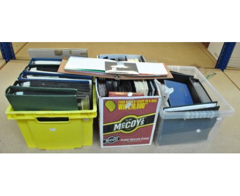 CHANNEL ISLANDS AND ISLE OF MAN; extensive collections of sets, packs, booklets, first day covers, etc, in albums including A