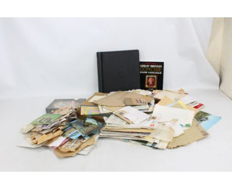WORLD CARTON; with albums and packets, some GB first day covers, etc.