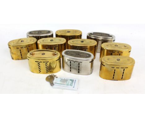 Ten vintage coin banks including Williams Deacons bank, Barclays, Lloyds and Martins (10).  CONDITION REPORT: Six of the coin