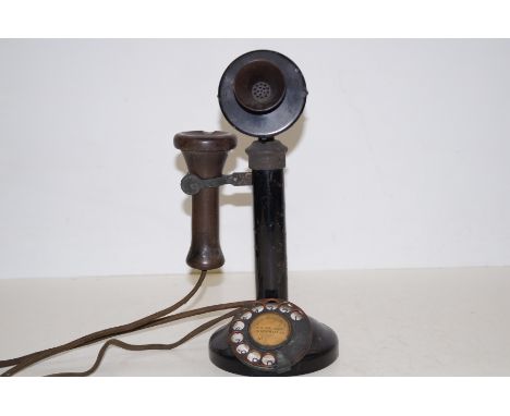 Vintage stick telephone