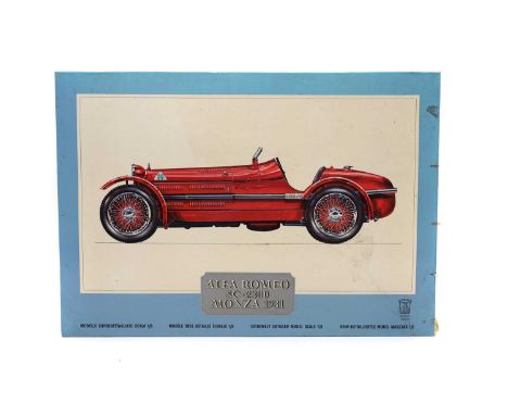 A Pocher Torino Alfa Romeo 8C-2300 Monza 1931, 1/8 scale model carCondition ReportUnfortunately, we cannot guarantee that all