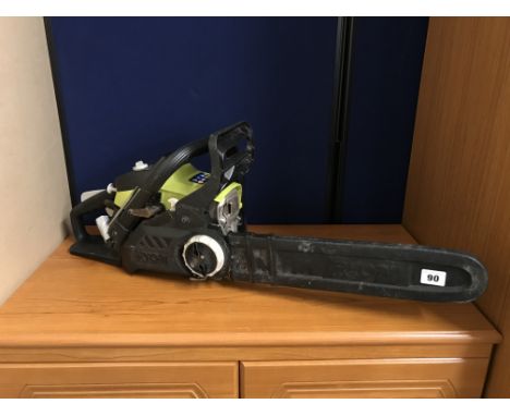 A Ryobi chain saw
