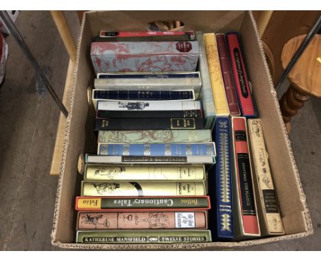 Collection of Folio Society Edition books, including Cautionary Tales, England's Constable etc.